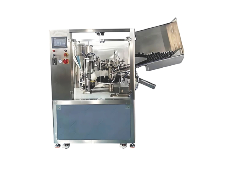 Machine de remplissage et de cachetage de Tube métallique