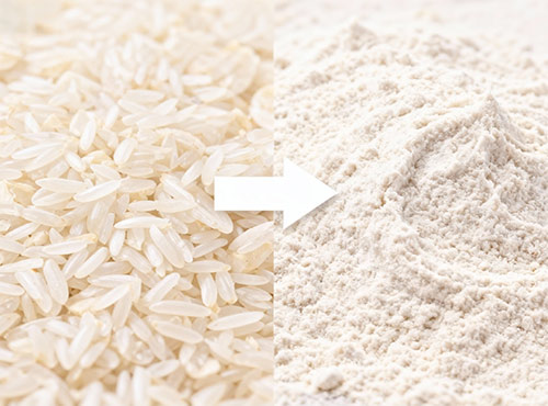 Ventilation des étapes de traitement - comment moudre le riz en farine