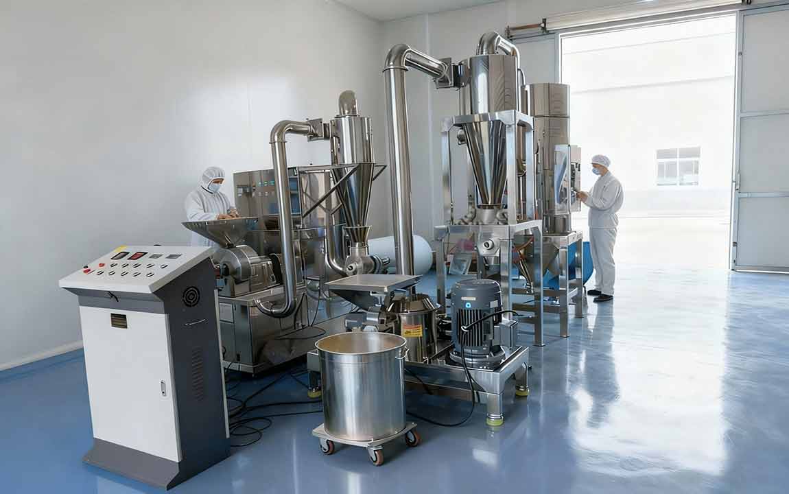 Solution de broyage alimentaire