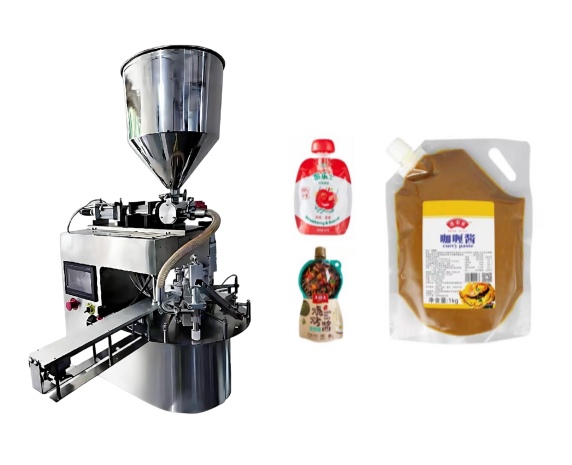 SLXF Series Spout Pouch Bag Filling Capping Machine