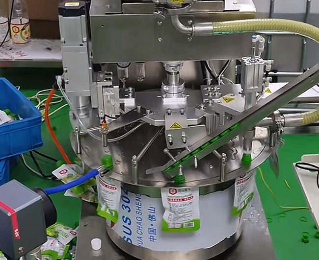 Wasabi Sauce bec poche remplissage cas Machine