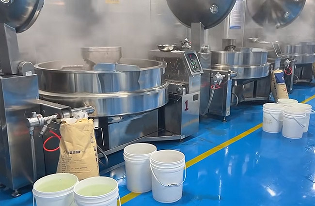 Étude de cas - Machine à cuisiner et à remuer pour la pâte de haricots rouges