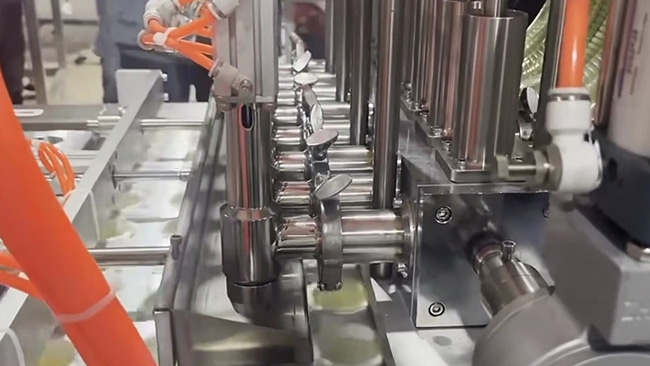 Test de Machine d’étanchéité de remplissage de tasse à huit voies
