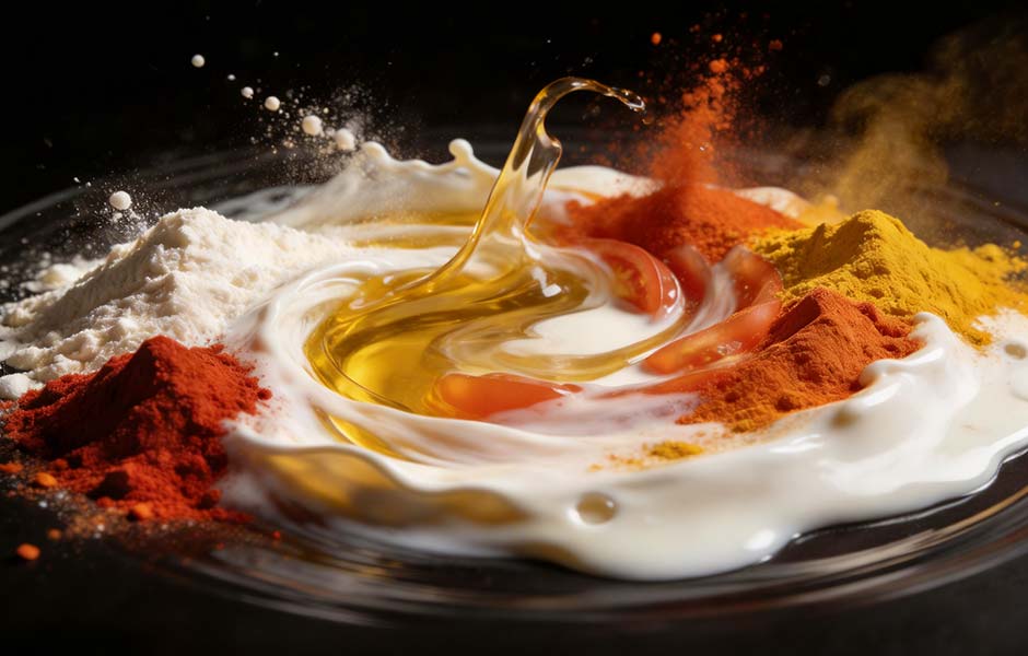 Solution de mélange de nourriture