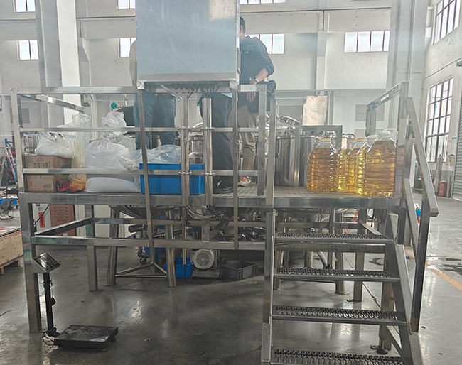 Test d’émulsification de vinaigrette pour salade SLFT-H700
